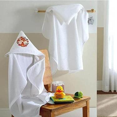 Imagem de TOALHA BANHO COM CAPUZ FELPUDO BABY ART LISO 90CM X 70CM