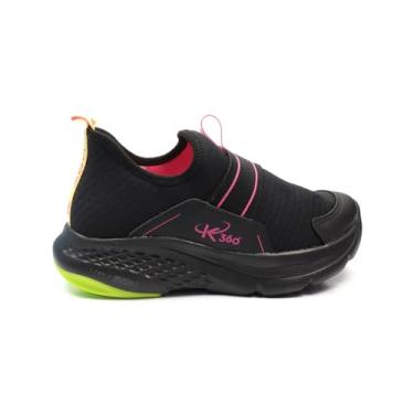 Imagem de Tênis Infantil Menina Kidy Slip On Preto 32