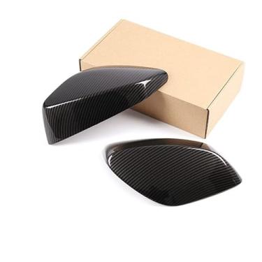 Imagem de Capa de espelho retrovisor de carro para Toyota 86/Subaru BRZ 2012-2020, tampas de proteção de espelho de asa de porta, capas de substituição de invólucro, A/fibra de carbono
