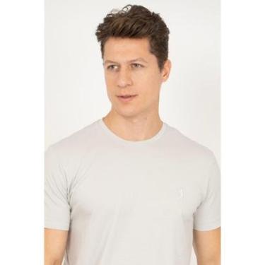 Imagem de Camiseta Lisa Aleatory Pima Cinza-Masculino