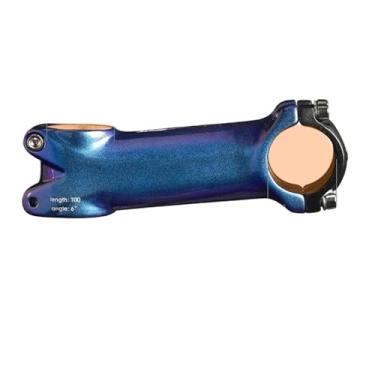 Imagem de Mesa de guidão para mountain bike 31,8 mm, liga de alumínio, cor vibrante, acessórios para ciclismo.(Angle 6-100mm)