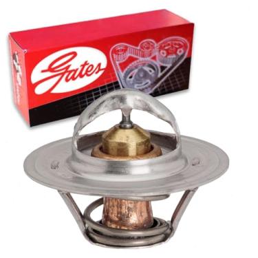 Imagem de Termostato de refrigeração do motor Gates compatível com Ford Mustang 2.8L 3.3L 3.8L 3.9L 4.1L 4.2L 4.3L 4.7L 5.0L 5.8L 6.4L 7.0L L6 V6 V8 1964-2004