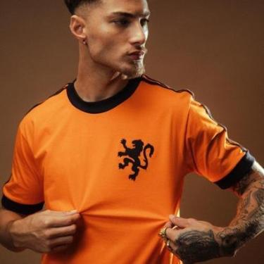 Imagem de Camisa Holanda Retrô 1974 Masculina-Masculino
