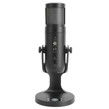 Imagem de Cryfokt Excelente Qualidade de Som para Gravação de Microfone Ao Com Controle de Ganho, [padrão Direcional Em Formato de coração], para Conferências Com Zoom, Jogos, Metal