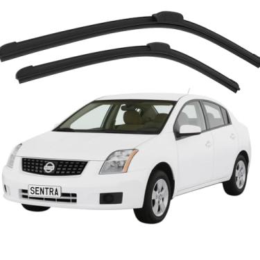 Imagem de TIGER AUTO - PAR DE PALHETAS PARA PARABRISA DIANTEIRO EM SILICONE COMPATIVEL COM SENTRA 2007>2012