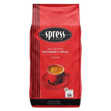 Imagem de Café Spress Grão Superior Torrado 1kg Sem Glúten Selo ABIC Qualidade -