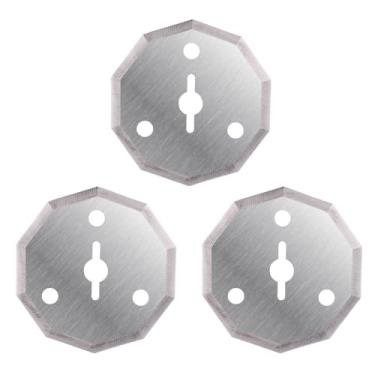 Imagem de 3 Lâminas Rotativas de Substituição para Tesoura Elétrica Fanttik C8 Nano, 42mm Aço Carbono de Alta Qualidade Lâmina Corte para Cartão Papel Tecido e Couro