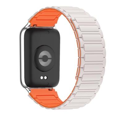 Imagem de AXPTI Pulseira de silicone para relógio inteligente Mi Band 8 Pro pulseira de substituição para pulseira Redmi Watch 4, For Redmi Watch 4, Ágata