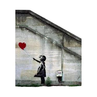Imagem de Kit De Pintura Em Diamante De Arte Graffiti Banksy Balloon Girl, Amor 