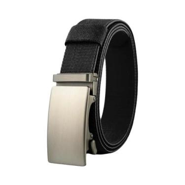 Imagem de Cinto Tático Masculino De Tamanho Grande Em Nylon Elástico Com Fivela 