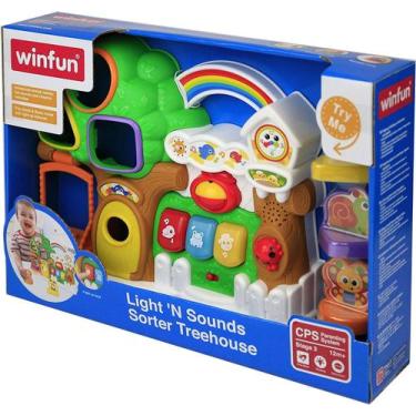 Imagem de Casinha Da Árvore Luz e Som Brinquedo Winfun para Bebê