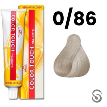 Imagem de Wella Color Touch Tonalizante /86 Azul Violeta Relights Blonde 60ml