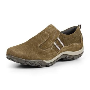 Imagem de Sapatilha Mocassim Masculina Couro Difranca- 020 - Castor, 41
