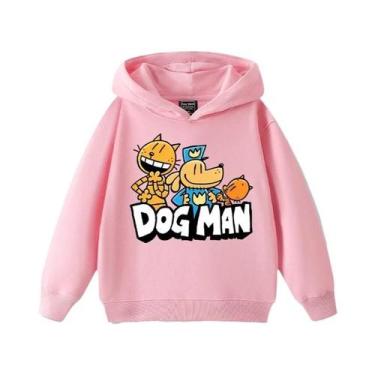 Imagem de Moletom Com Capuz DOGMAN Para Crianças, Roupas De Cão Detetive Com Est