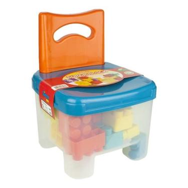 Imagem de Cadeira Super Block 18 Peças Simo Toys
