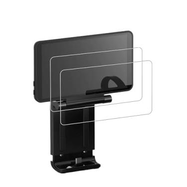 Imagem de WUNIAK Protetor de tela para tela de expansão dupla retroid, filme de vidro temperado antiarranhões e alta sensibilidade ao toque, pacote com 2