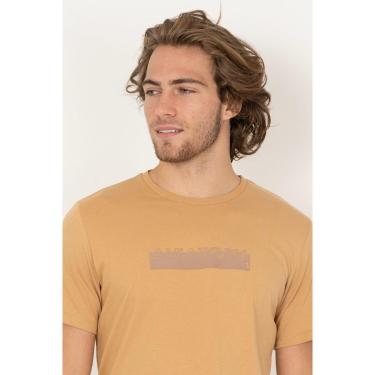 Imagem de Camiseta Aleatory Estampada Spot Khaki-Masculino