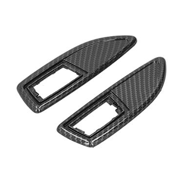 Imagem de aqxreight Conjunto de Quadro Repetidor de Indicador Lateral Preto Brilhante Ajuste Específico do Veículo para Corsa D 2006-2014, Astra H & J Acabamento Em ABS Resistente a Arranhões Melhora a