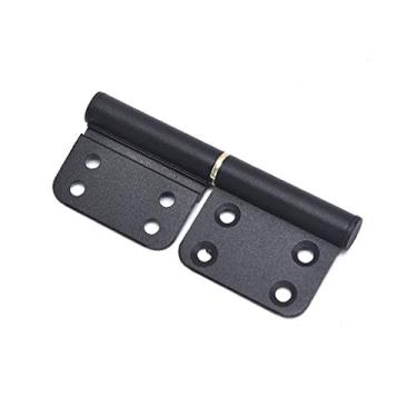 Imagem de 2 peças de aço inoxidável dobradiça de armário de armário caixa de distribuição porta de armário caixa industrial dobradiça de amortecimento ajustável (cor: D)