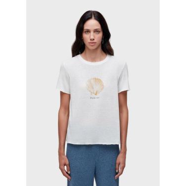 Imagem de T-shirt concha brazilian soul OSKLEN-Feminino