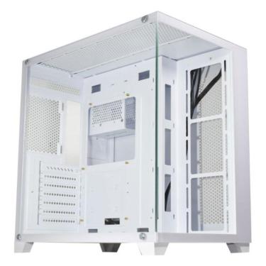Imagem de Gabinete Gamer K-Mex Ghost Shark ATX - Lateral e Frontal em Vidro Temperado - USB 3.2 - ATX - Branco