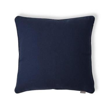 Imagem de Capa de Almofada com Cordonê Azul Marinho - Westwing Collection, Azul