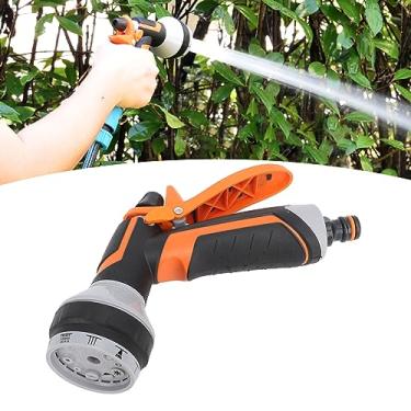 Imagem de Pulverizador de bocal de jardim, pulverizador de pressão para lavagem de carro regar plantas animais de estimação, banho, 10 padrões de bicos de pulverização Nan alta jardinagem