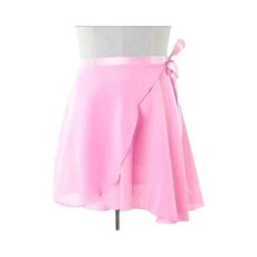 Imagem de Saias De Chiffon Com Cadarço Para Mulheres, Saias Mini De Dança Para M