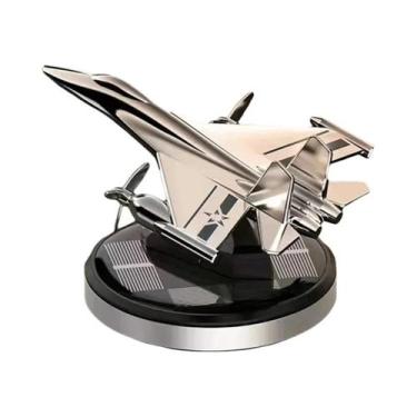 Imagem de Aromatizador Automotivo Solar Rotativo Com Hélice De Caça, Decoração I