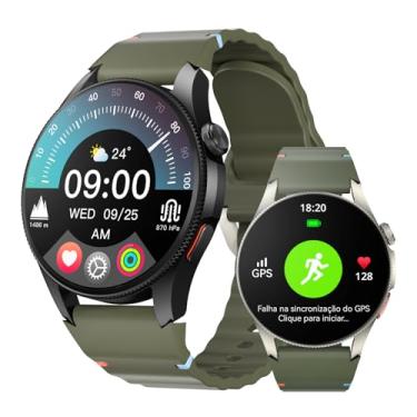 Imagem de Relógio inteligente Aurafit Smartwatch Masculino Feminino, Atender/Fazer Chamada Altímetro/Barômetro/Bússola, à Prova D'água 3 ATM, GPS, Mais de 150 Modos Esportivos, Compatível Com IOS e Android