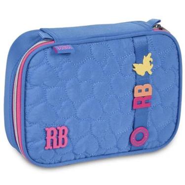 Imagem de Estojo Box Escolar Infantil Rebecca Bonbon 22x16x6cm Rb24542 - Up Impo