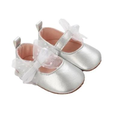 Imagem de Sapatos Casuais De Moda Para Meninas Com Laço De Borboleta Em PU, Esti