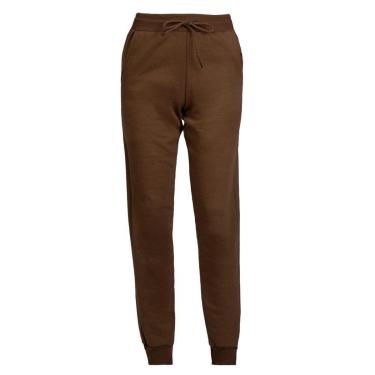 Imagem de Calça Feminina Desayner Moletom Básica Marrom-Feminino