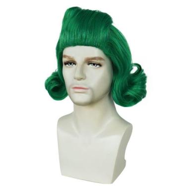 Imagem de Peruca de cosplay Charlies Chocolates Factory Oompas Loompas 29cm - yi