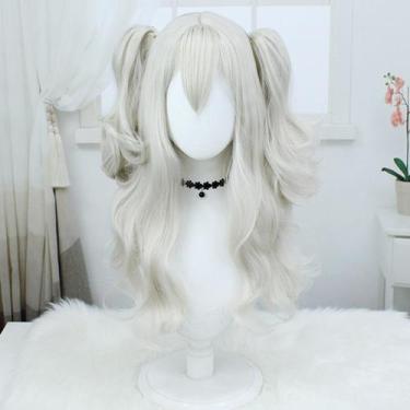 Imagem de Peruca de cosplay Charlotte Anime Costume para cabelo sintético 68cm -