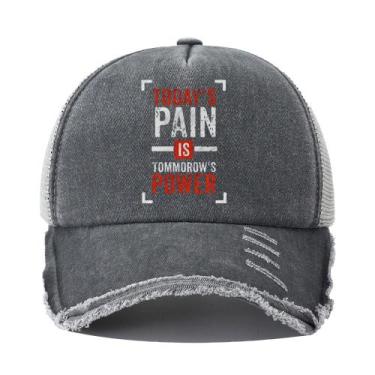 Imagem de Boné de beisebol, chapéu de caminhoneiro vintage de algodão para uniss