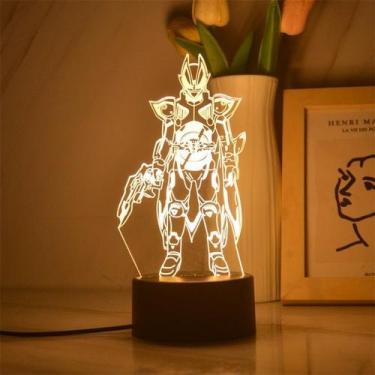 Imagem de Luz noturna Kamens Riders Geats 3D com mudança de cor - yiweisai
