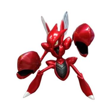 Imagem de Figura De Ação Scizor Pokémon De 9cm Para Crianças, Modelo Em PVC, Bri