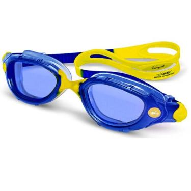 Imagem de Óculos De Natação Gold Sports Conquest HD 180 de Visão, Azul, Único, U