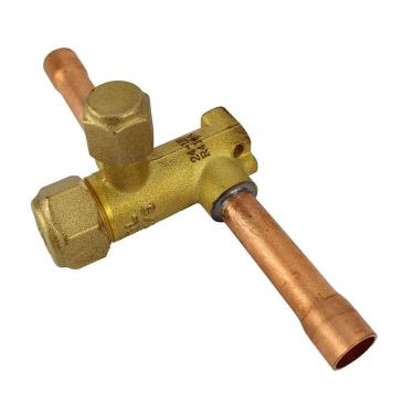 Imagem de Válvula De Serviço Cobre 3/8 Ar Condicionado C/ Acesso R410