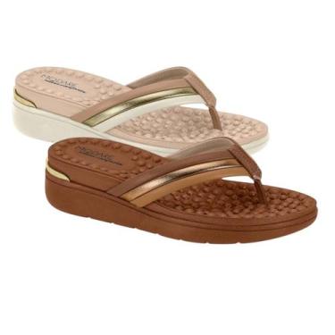 Imagem de Chinelo Feminino Massageador Anabela Modare Ultraconforto 7151.134 - 3