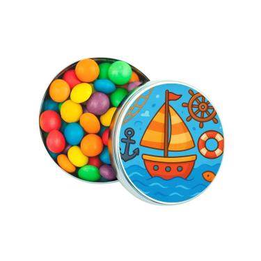 Imagem de Latinha Lembrancinha Personalizada Barquinho