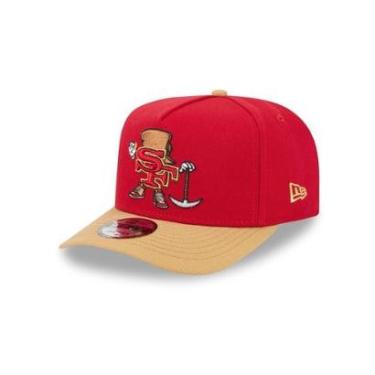 Imagem de Boné New Era 9FIFTY A-FRAME San Francisco 49ers NFL Vermelho-Masculino