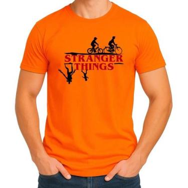 Imagem de Camisa Camiseta de Algodão Masculina Feminina Unissex Série Stranger T