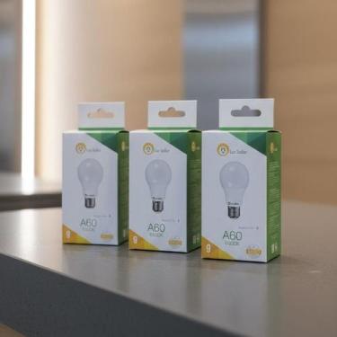 Imagem de Kit 3 Lâmpadas Led 9w 6500K - Luz Sollar, 3