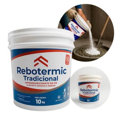 Imagem de Rebotermic Tradicional 10kg Aditivo Impermeabilizante em Pó - Nilo-imp
