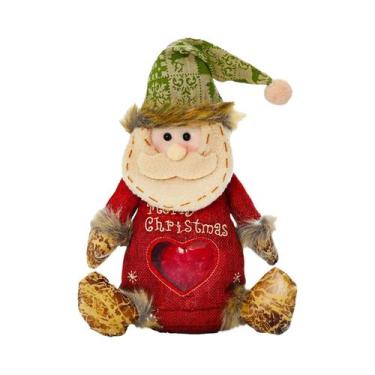 Imagem de Sacola De Presente De Natal Para Crianças Com Maçãs Fofas, Boneco De N