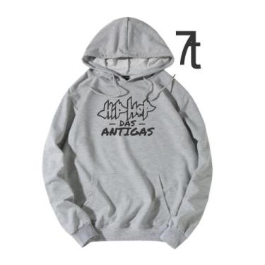 Imagem de Moletom Novo Canguru Hip Hop Quebrada Rap Das Antigas Blusa - sete tal