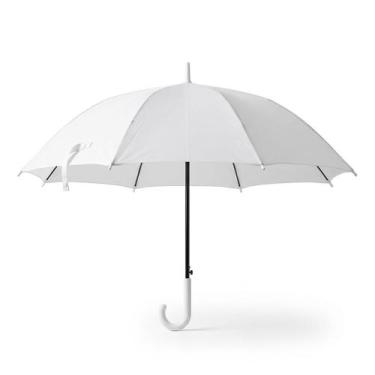 Imagem de Guarda Chuva Branco Dorama Resistente Com Botão Off White - Generica