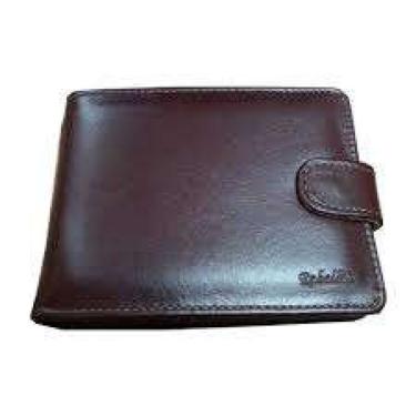 Imagem de Carteira Rebello's Rebellos - Cafe - U Cafe em Couro Café Unissex para Uso no Dia a Dia